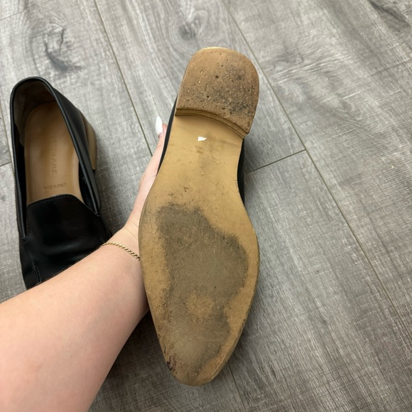 Everlane The Modern Loafer in Black Leather Almond Toe Size 9 - Picture 6 of 10